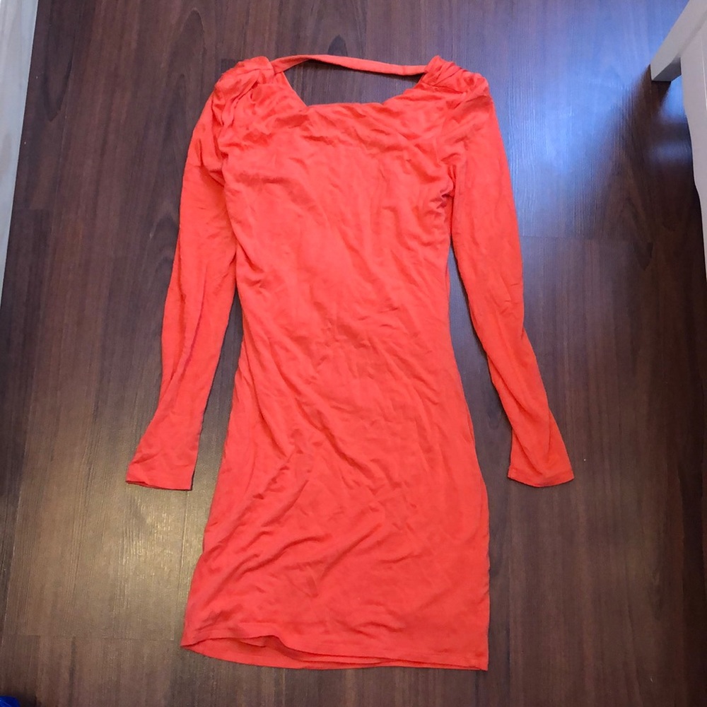 Bebe Orange dress